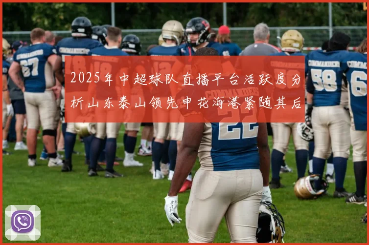 2025年中超球队直播平台活跃度分析山东泰山领先申花海港紧随其后