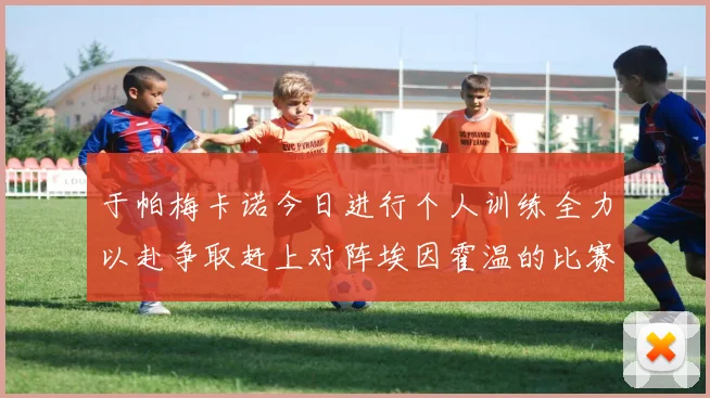 于帕梅卡诺今日进行个人训练全力以赴争取赶上对阵埃因霍温的比赛